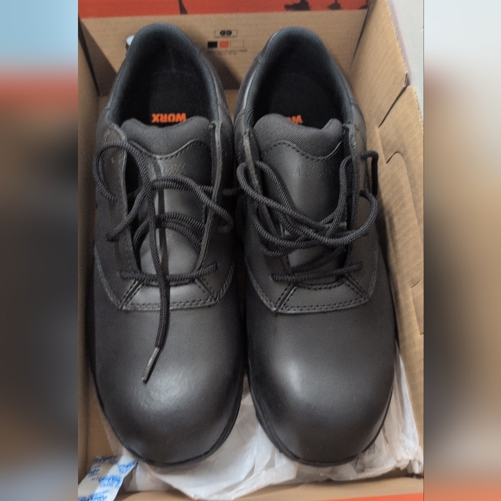 Worx By Red Wings Black Leather Women's Shoes Size 11 - Picture 2 of 3